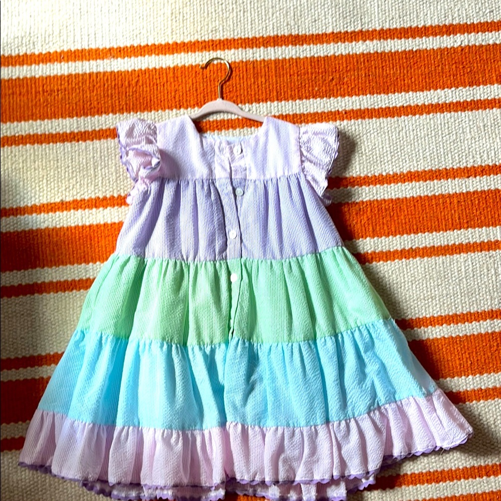 Colorful Striped Dress